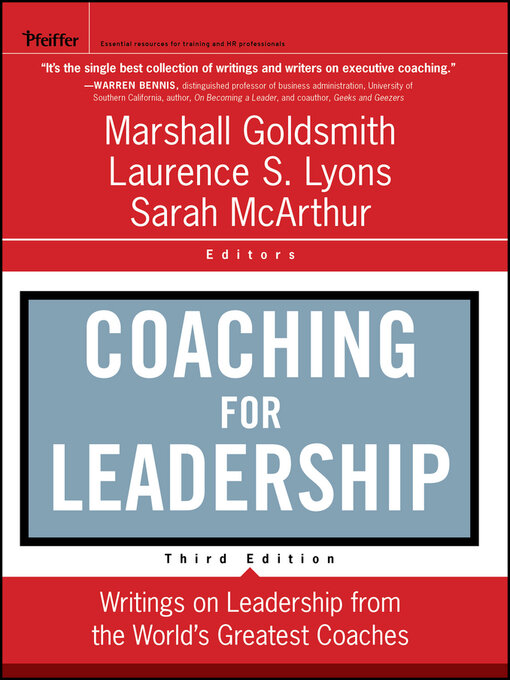 Title details for Coaching for Leadership by Marshall Goldsmith - Available